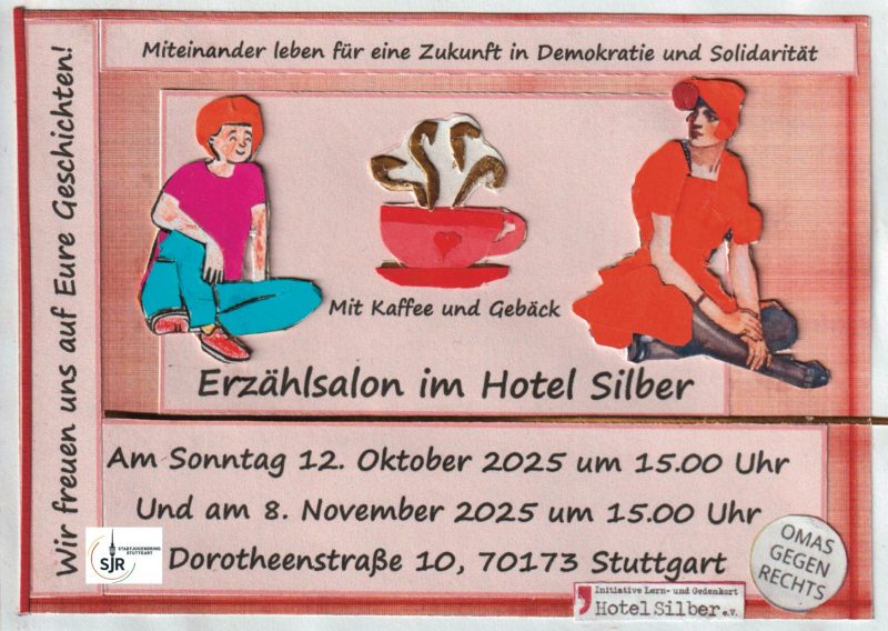 Erzählsalon im Hotel Silber