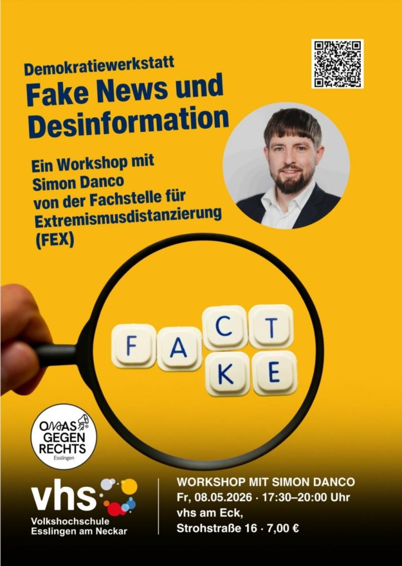 Demokratiewerkstatt „Fake News und Desinformation“