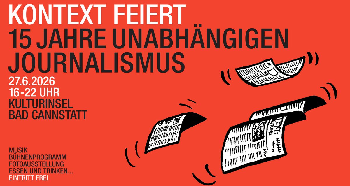 Unabhängiger Journalismus: „Kontext“ feiert 15. Geburtstag