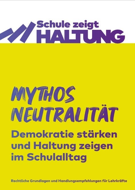 Neue Broschüre: Schulen müssen Demokratie leben und schützen